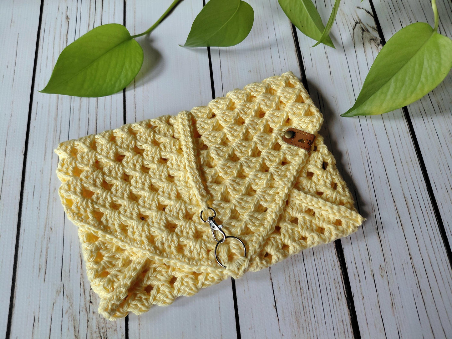 Crochet Book Envelope, Granny Square Book Sleeve, Cotton Book Sleeve, Crochet Book Sleeve, Book Protector