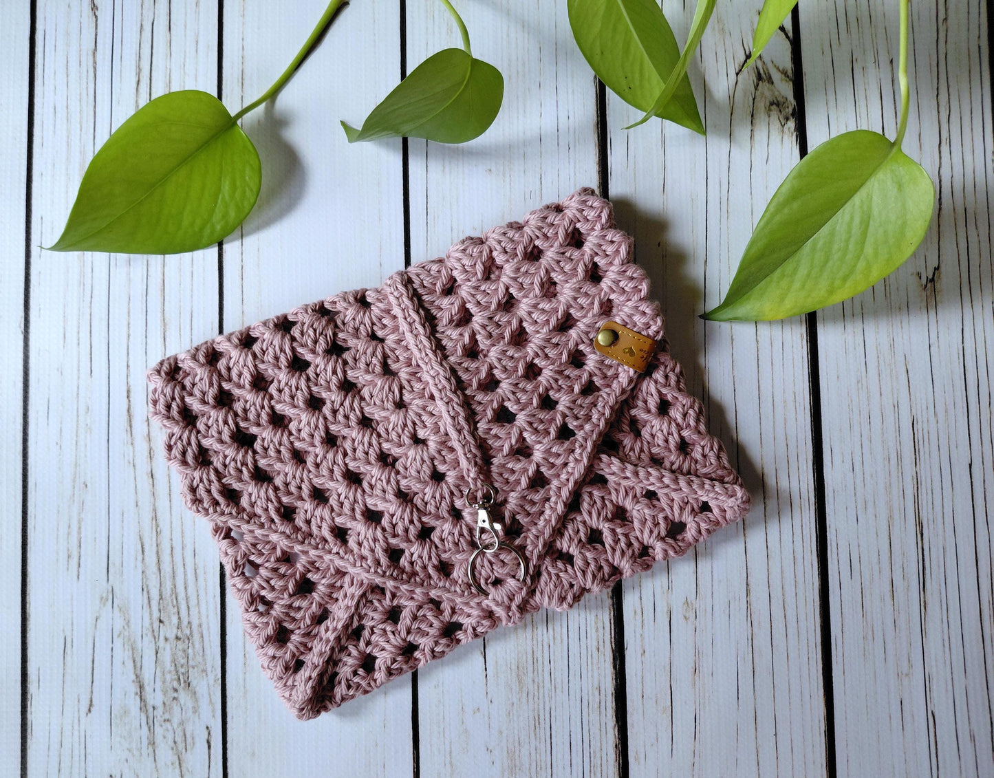 Crochet Book Envelope, Granny Square Book Sleeve, Cotton Book Sleeve, Crochet Book Sleeve, Book Protector