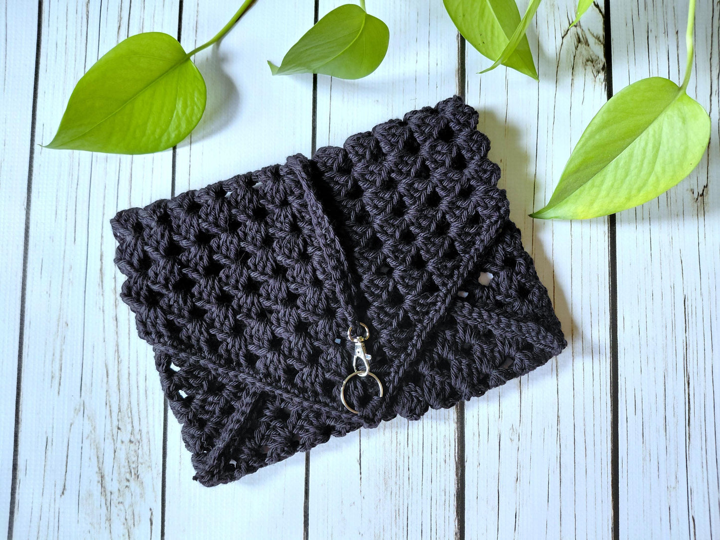 Crochet Book Envelope, Granny Square Book Sleeve, Cotton Book Sleeve, Crochet Book Sleeve, Book Protector
