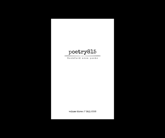 PRE-ORDER poetry815 fall 2026 anthology