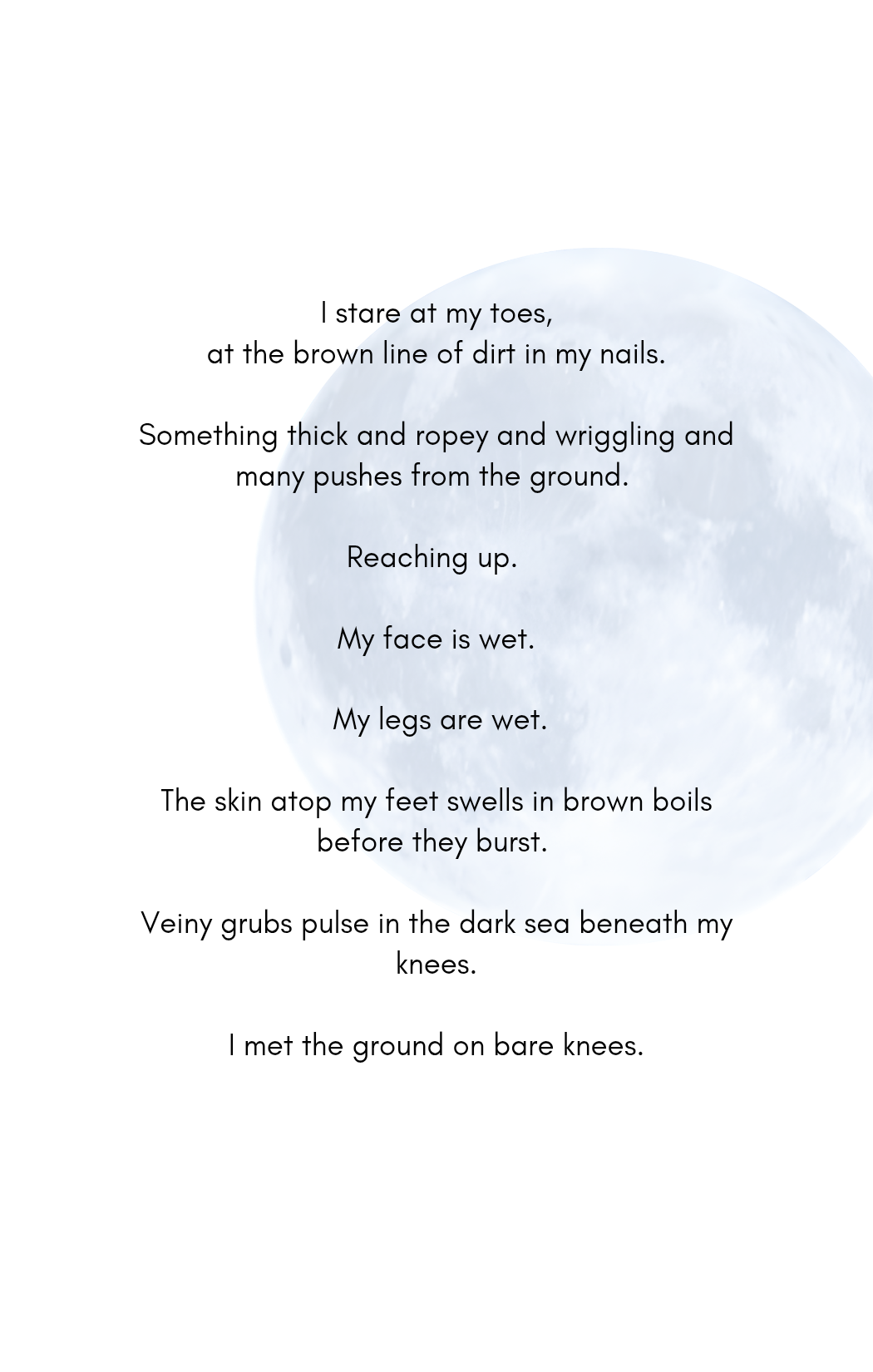The Moon Was Blue . . . Pocket Prose