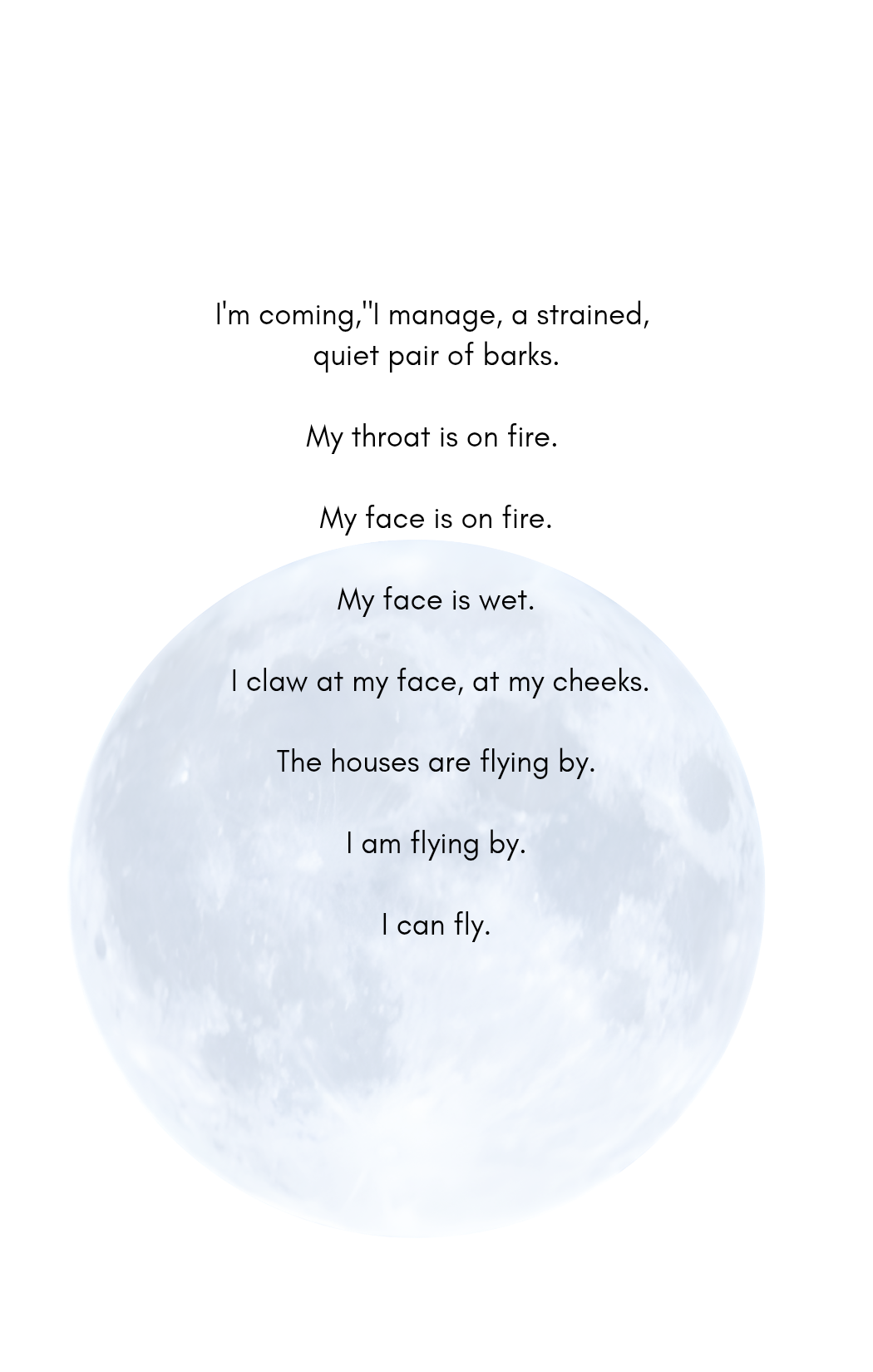 The Moon Was Blue . . . Pocket Prose